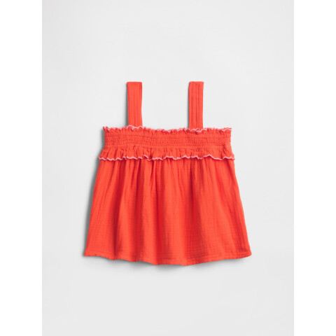 V-SL WOVEN TOP POSTER RED