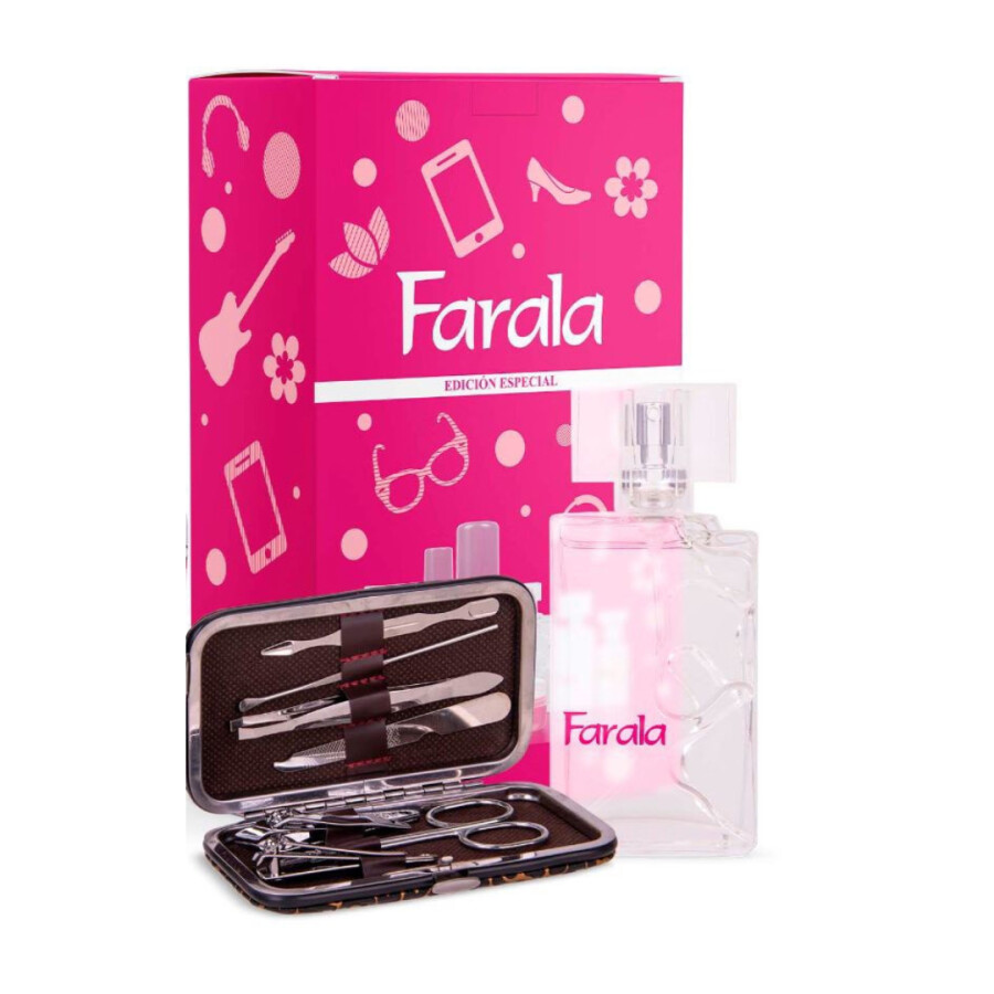 Perfume Farala Eau de Toilette 50 ml + Set de Manicuría – Perfume Farala Eau de Toilette 50 ml + Set de Manicuría –