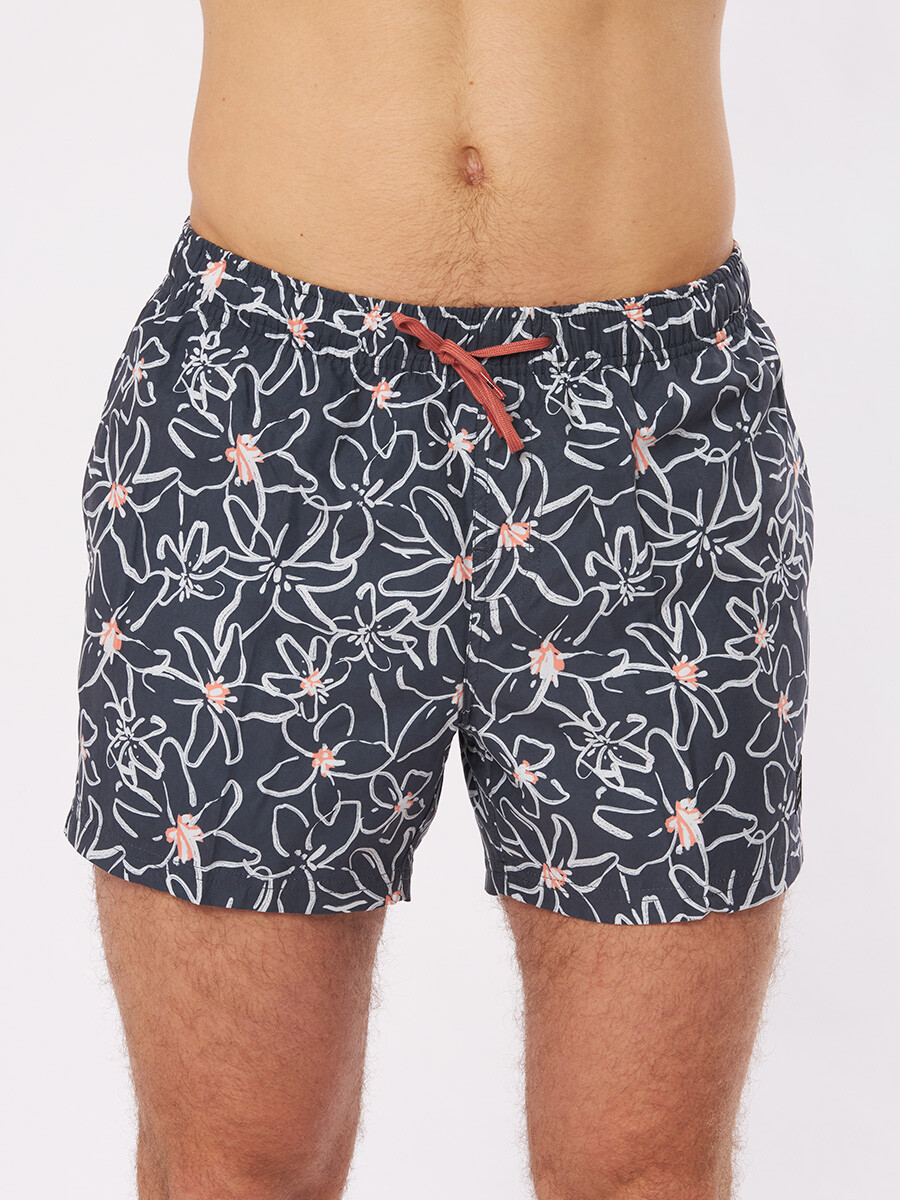 SHORT GAEA RUSTY - Navy 