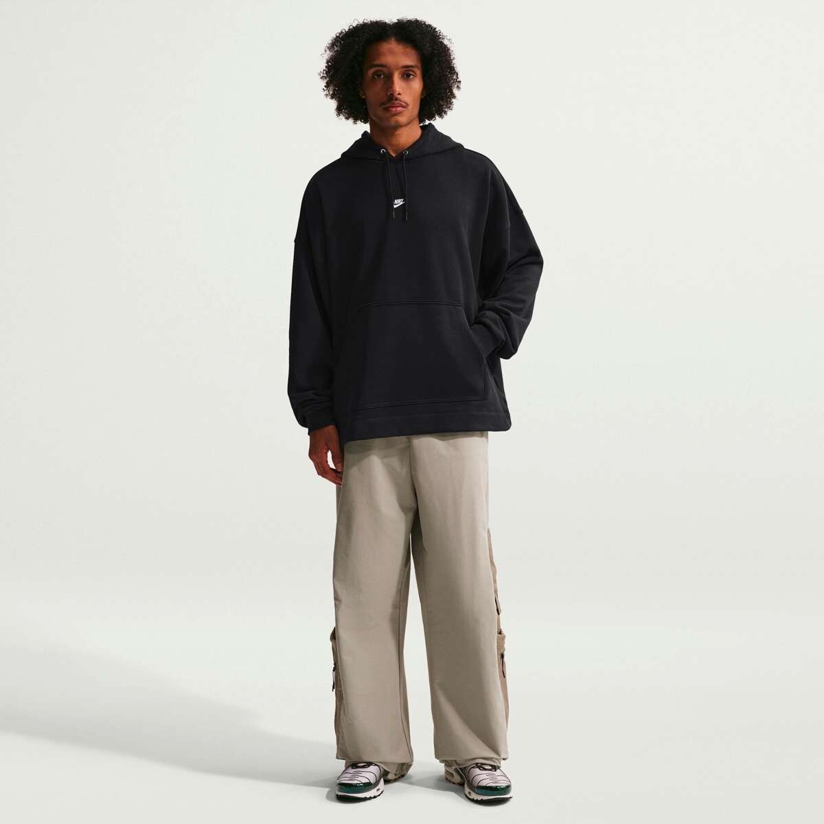 Canguro Nike Sportswear Club de Hombre - Negro 
