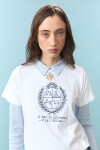 Remera escudo yorugua blanco