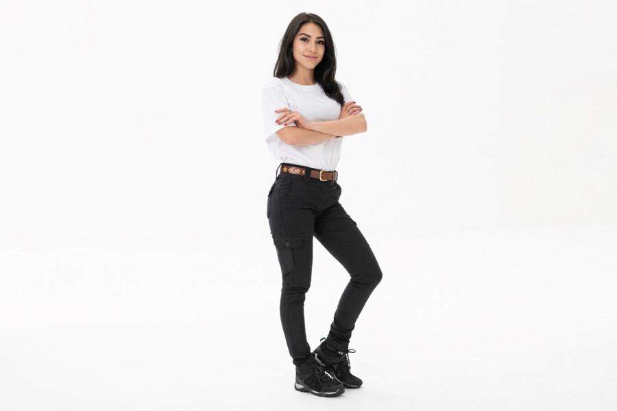 PANTALON URBANO MUJER FLEX Negro