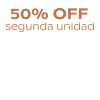 50% en la seg uni- Almohadas
