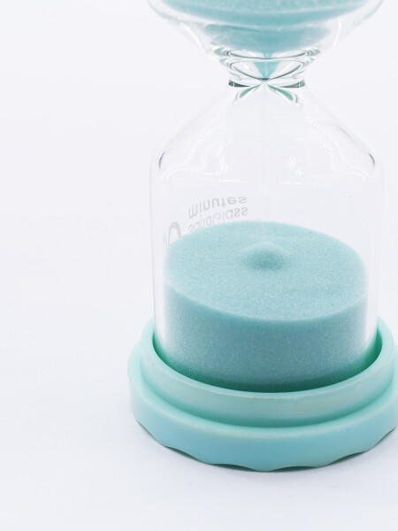 RELOJ DE ARENA VERDE VERDE