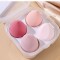 Set de Esponjas de Maquillaje con Estuche Rosa