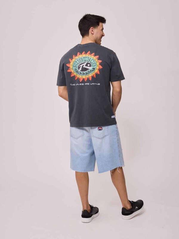 T-SHIRT EGAPE RUSTY Gris