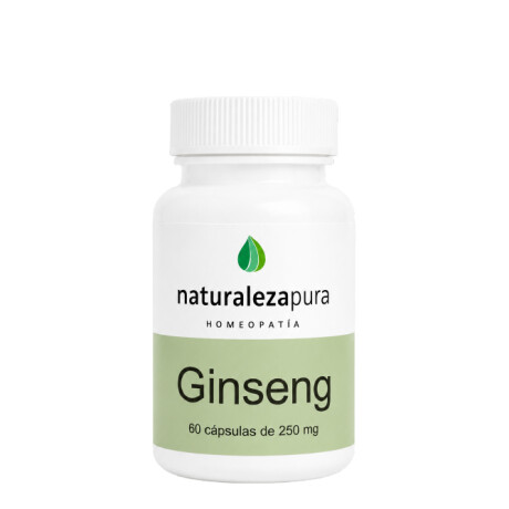 Ginseng 250mg 60 Cap Naturaleza Pura Ginseng 250mg 60 Cap Naturaleza Pura