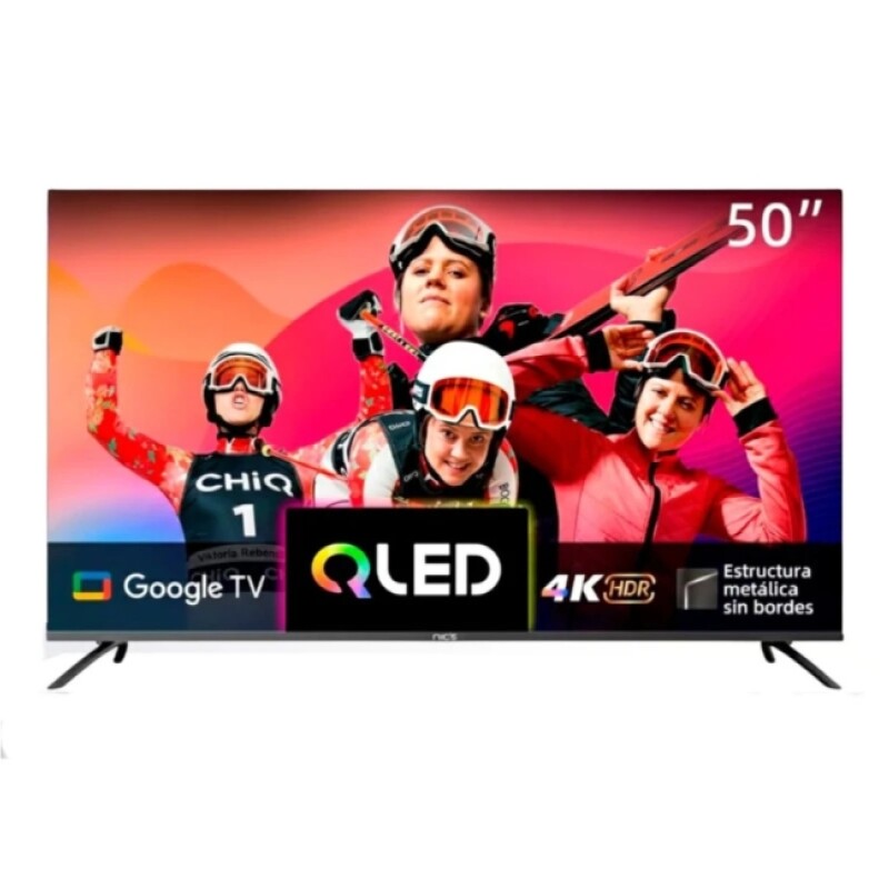 Tv Smart Nic's 50" Qled Google Tv Tv Smart Nic's 50" Qled Google Tv