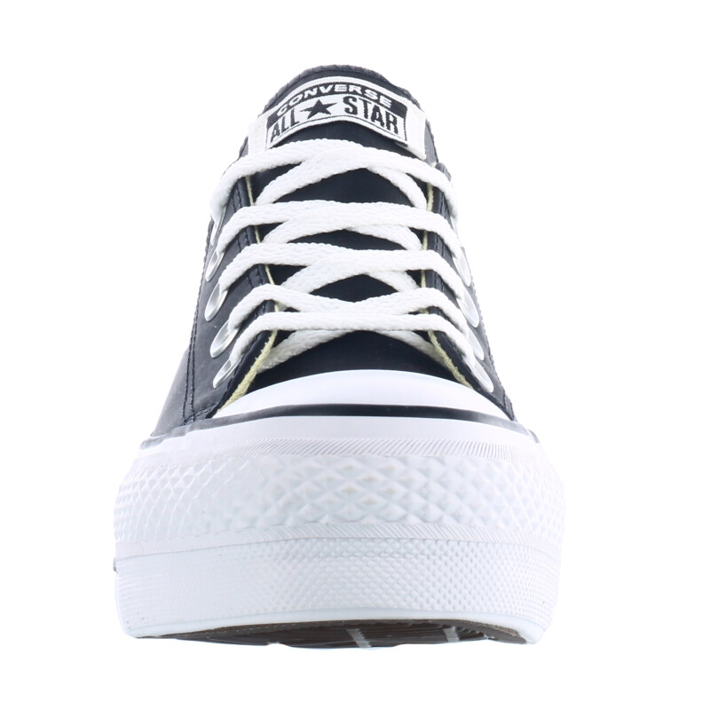 Championes Unisex Converse - All Star Plataforma Chuck Taylor Lift Negro - Blanco