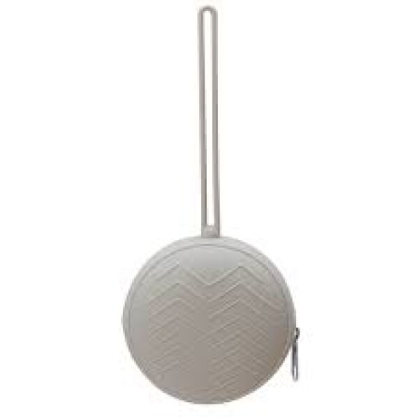 Porta chupete pod de Silicona con cierre beige