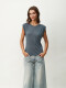 REMERA ZAFIRO GRIS OSCURO
