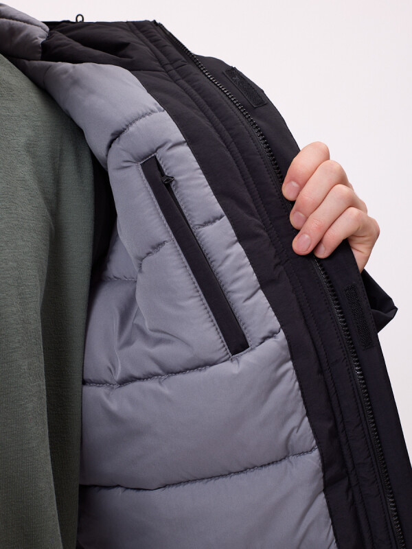 CAMPERA BANDUM RUSTY Negro