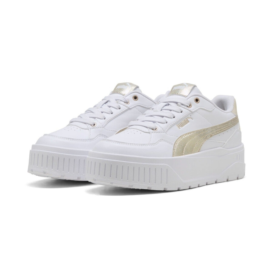 PUMA KARMEN II IDOL BLANCO/DOR