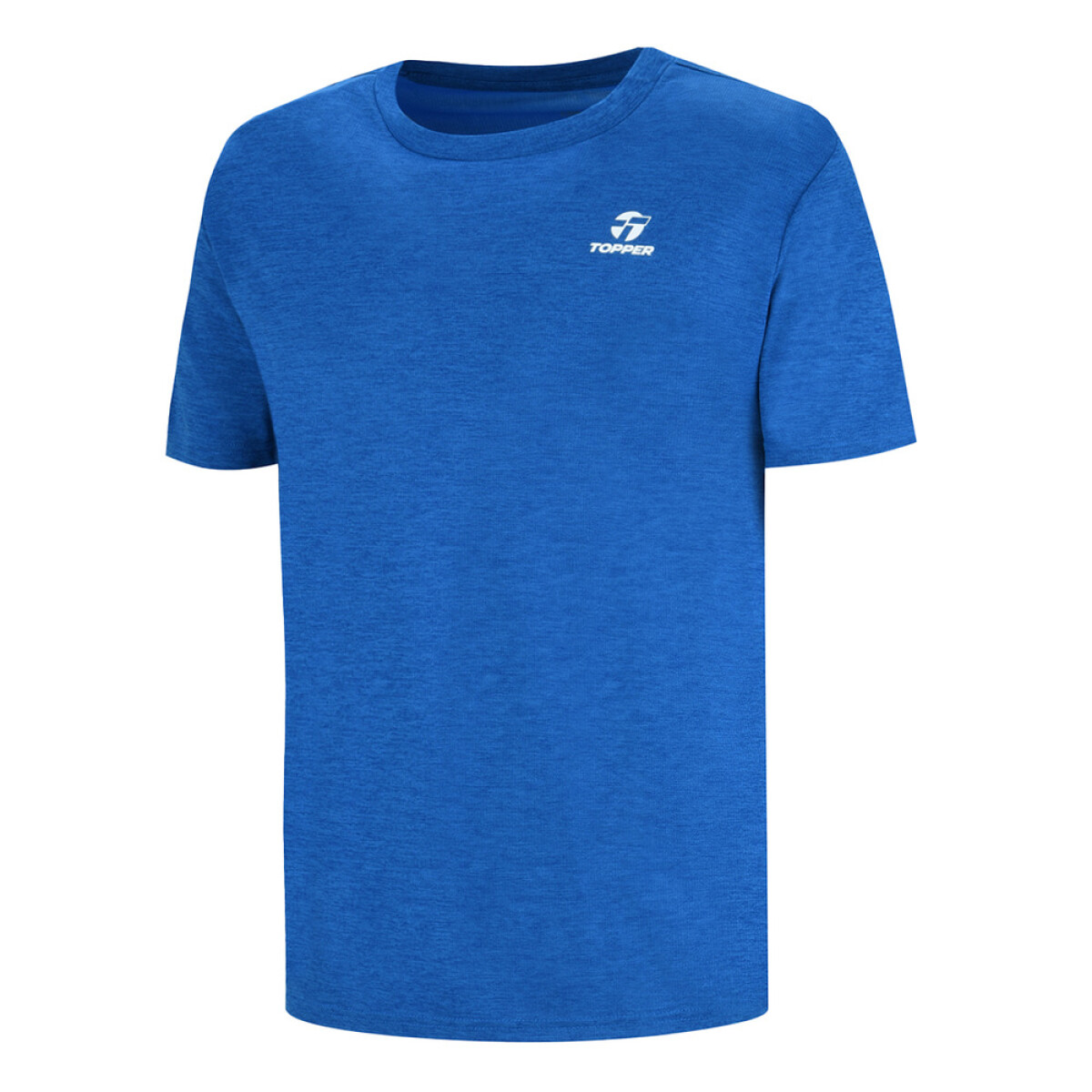 T-SHIRT BASIC WMN TRNG blanco - AZUL CARIBE/CHUMBO/BLANCO 