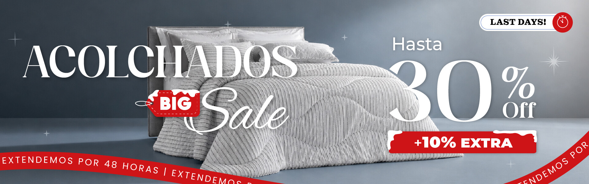 LASTDAYS - WINTER BIG SALE | Acolchados