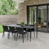 MESA DE EXTERIOR CELLINA NEGRO - RECTANGULAR