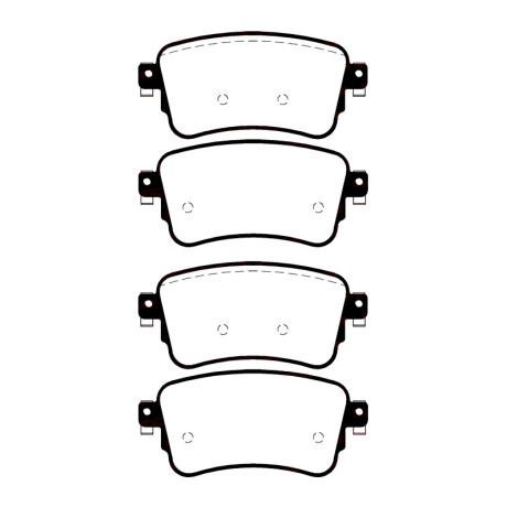 PASTILLAS DE FRENO CITROEN - PEUGEOT EXPERT JUMPY 2016/ TRAS DURBLOC PASTILLAS DE FRENO CITROEN - PEUGEOT EXPERT JUMPY 2016/ TRAS DURBLOC