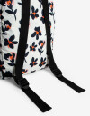 Porta Cosméticos Mochila Mochila Plegable Con Estampa Floral - Estampado Flores