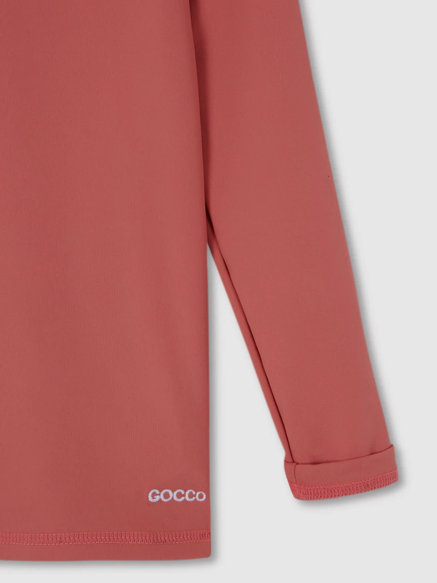 Camiseta Manga Larga De Lycra Coral