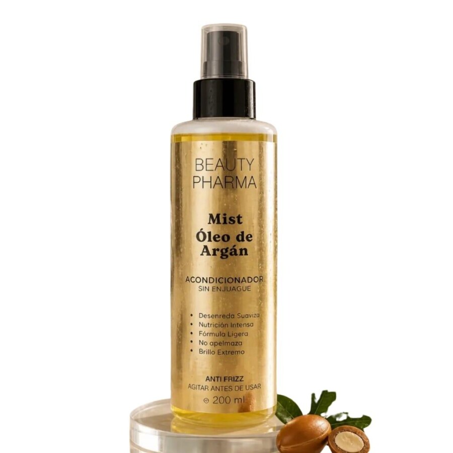 Acondicionador Sin Enjuague Óleo de Argán 200 ml - Beauty Pharma Acondicionador Sin Enjuague Óleo de Argán 200 ml - Beauty Pharma