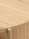 Mesa de centro SNESLEV Ø70 color roble Mesa de centro SNESLEV Ø70 color roble