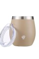 MATE TERRANO ACERO C/ TAPA 130ML ARENA