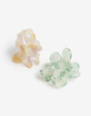 Broches Sets Flores Set De Broches Flores - Combinacion Bicolor