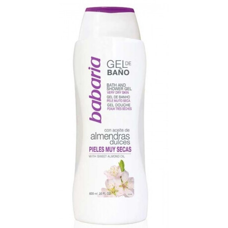 JABON GEL DE DUCHA BABARIA 600 ML ALMENDRAS JABON GEL DE DUCHA BABARIA 600 ML ALMENDRAS