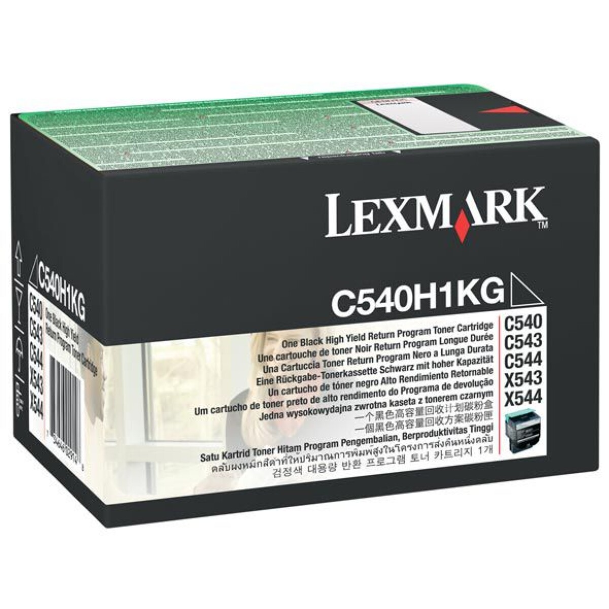 LEXMARK TONER C540H1KG NEGRO C540/543/544/X543/X544(2500)(D) - 2432 
