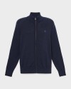 Poleron Cotton Full Zip Sweater Hombre 3725