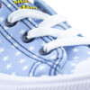DC Casual plataform canvas Azul