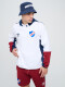 Canguro Evoque Nacional Hombre Blanco, Azul Marino, Beige, ordeaux
