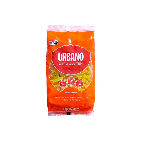 FIDEOS SIN GLUTEN URBANO 500GRS TIRABUZONES