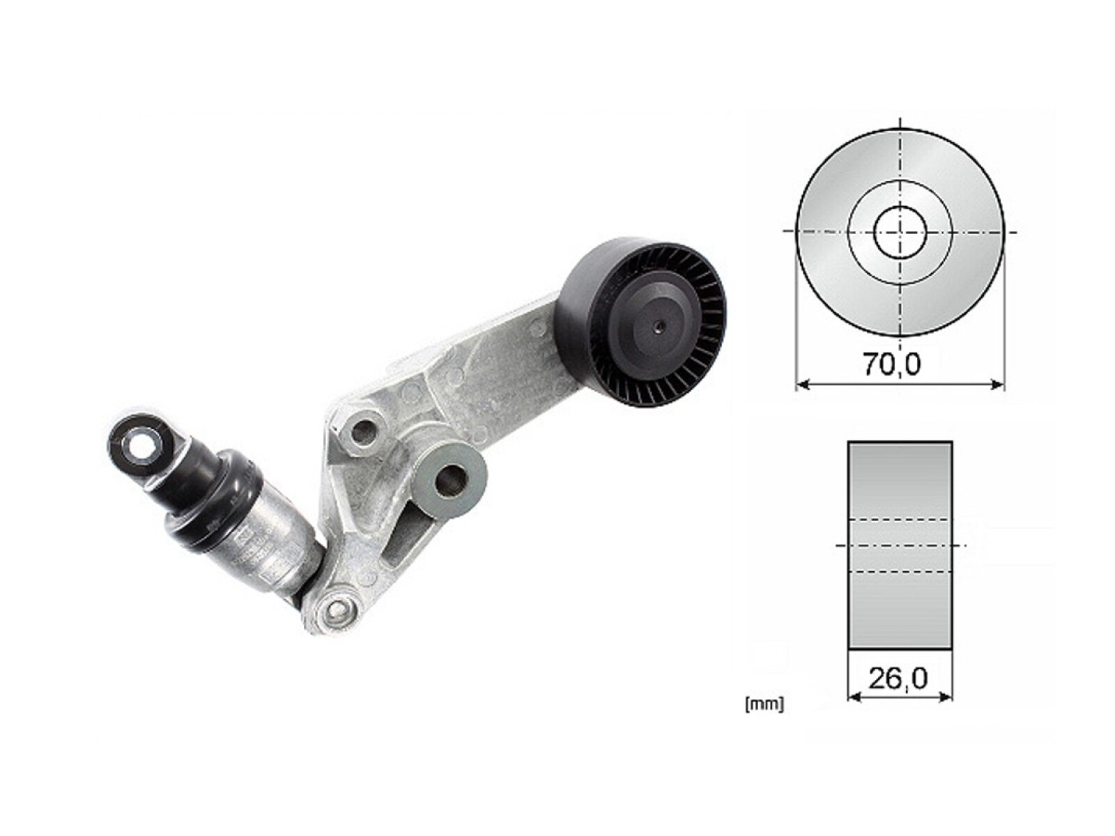 Tensor De La Correa Toyota Corolla 01-13 
