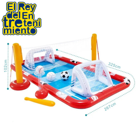 Piscina Intex 4en1 Cancha Fútbol + Volley + Baseball Piscina Intex 4en1 Cancha Fútbol + Volley + Baseball