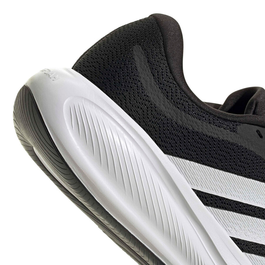 Championes Unisex Adidas Response Runner 2 Negro - Blanco