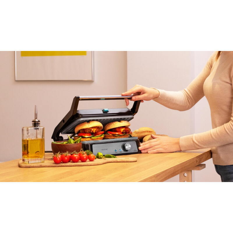 Grill de Contacto ROCK IN GRILL 1500W Grill de Contacto ROCK IN GRILL 1500W