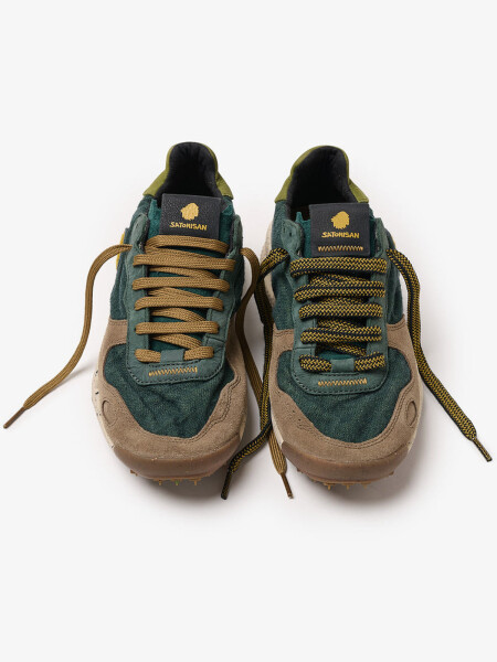 SHOES SATORISAN CHACRONA LINEN DRY SEAWEED