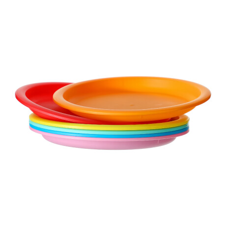 Set platos coloridos con estuche 6 pcs Set platos coloridos con estuche 6 pcs