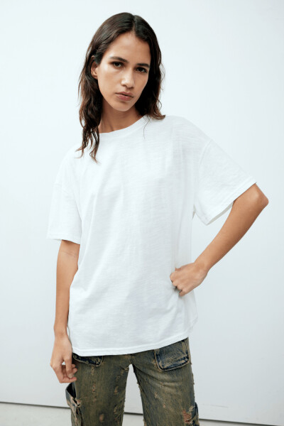 REMERA STYLES Off White