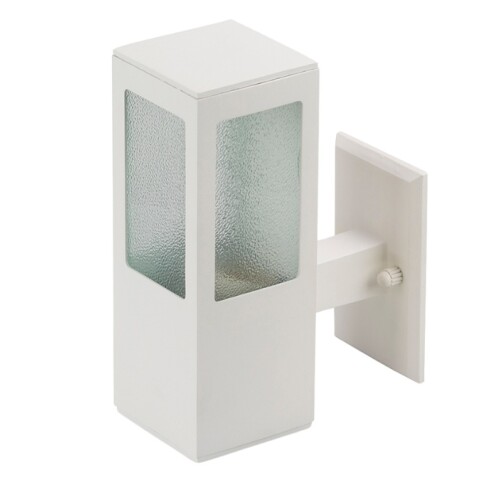 APLIQUE DE MURO GARTEN VCP VIDRIO 1XE27 ALUMINIO BLANCO APLIQUE DE MURO GARTEN VCP VIDRIO 1XE27 ALUMINIO BLANCO