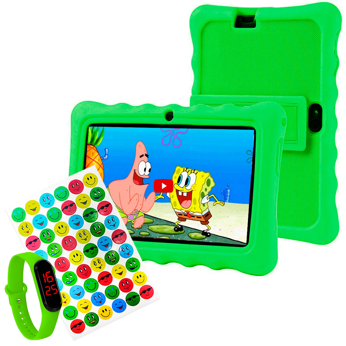 Tablet Intouch 7'' Kid's Story Q22 - VERDE 