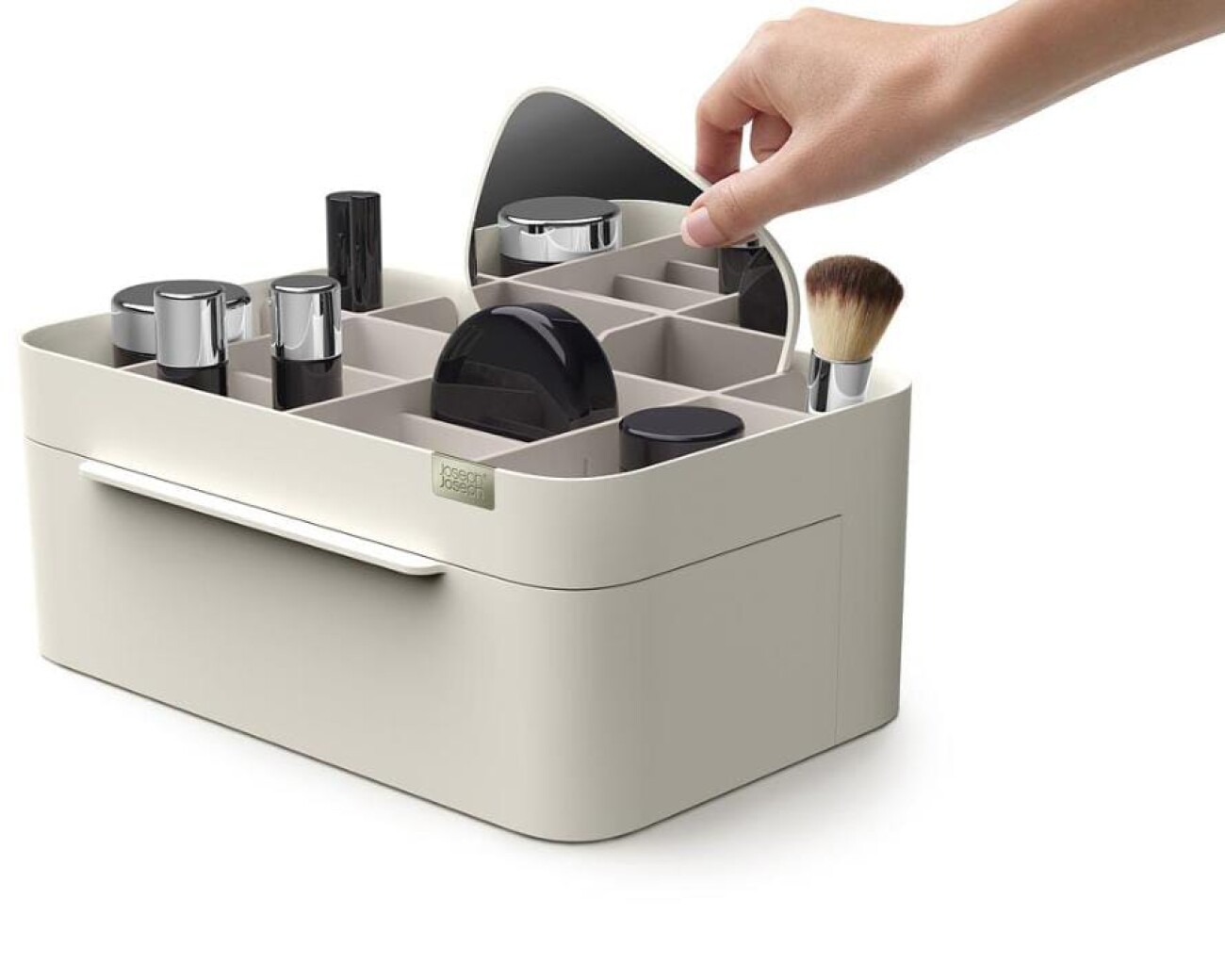 Organizador de cosméticos Viva grande con espejo Organizador de cosméticos Viva grande con espejo