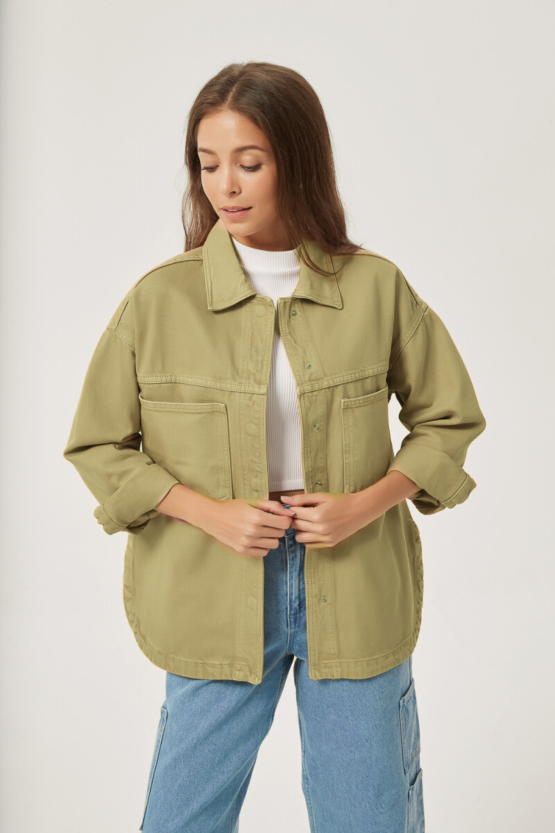 Sobrecamisa Achep - Verde Oliva Claro 