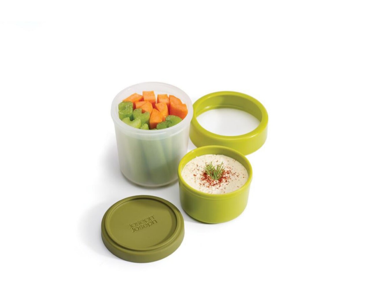 Contenedor portátil 2 en 1 Hermético Go-Eat Joseph Joseph Contenedor portátil 2 en 1 Hermético Go-Eat Joseph Joseph