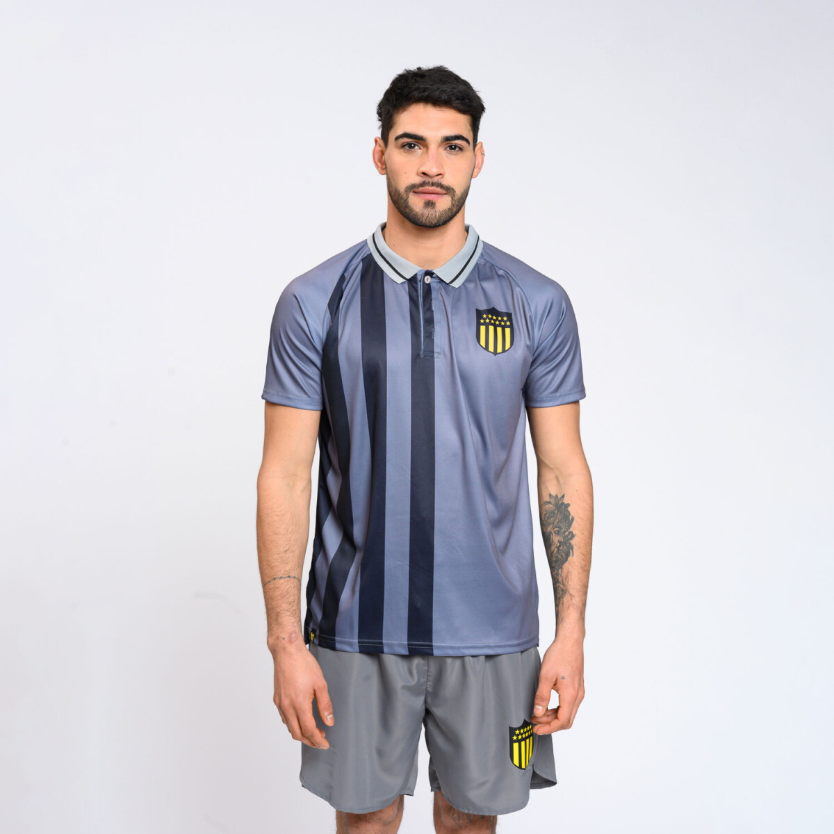 Remera Polo Train Fulk Peñarol Hombre - 052 