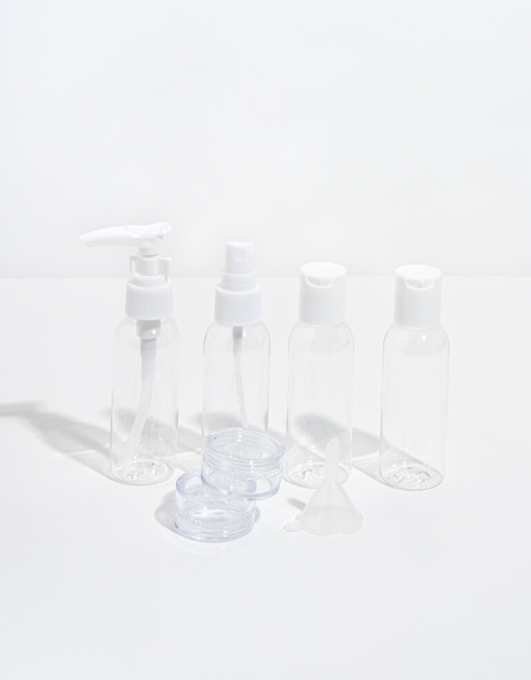 Set de Viaje Set por 6 Set De Botellas De Viaje - Coral Medio