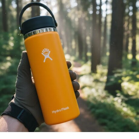 Botella 20 Oz (591ml) Wide Flex cap Hydro Flask Starfish