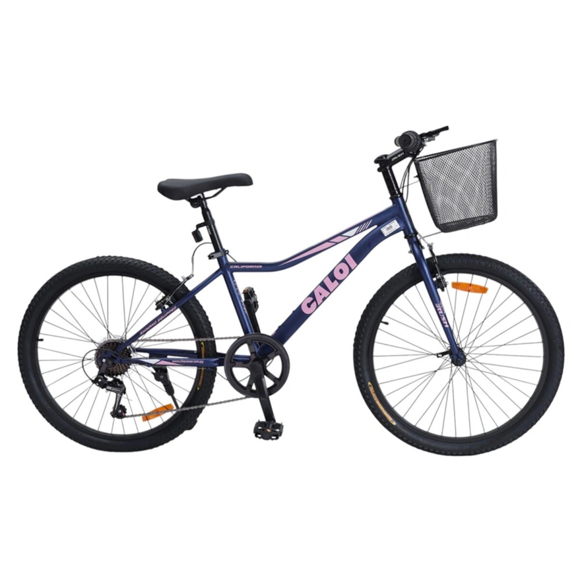 Bicicleta Caloi New California Aro 24" Lila 