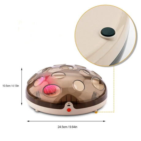 Juguete Eléctrico Interactivo Para Gato Recargable Magnético Pluma Juguete Eléctrico Interactivo Para Gato Recargable Magnético Pluma